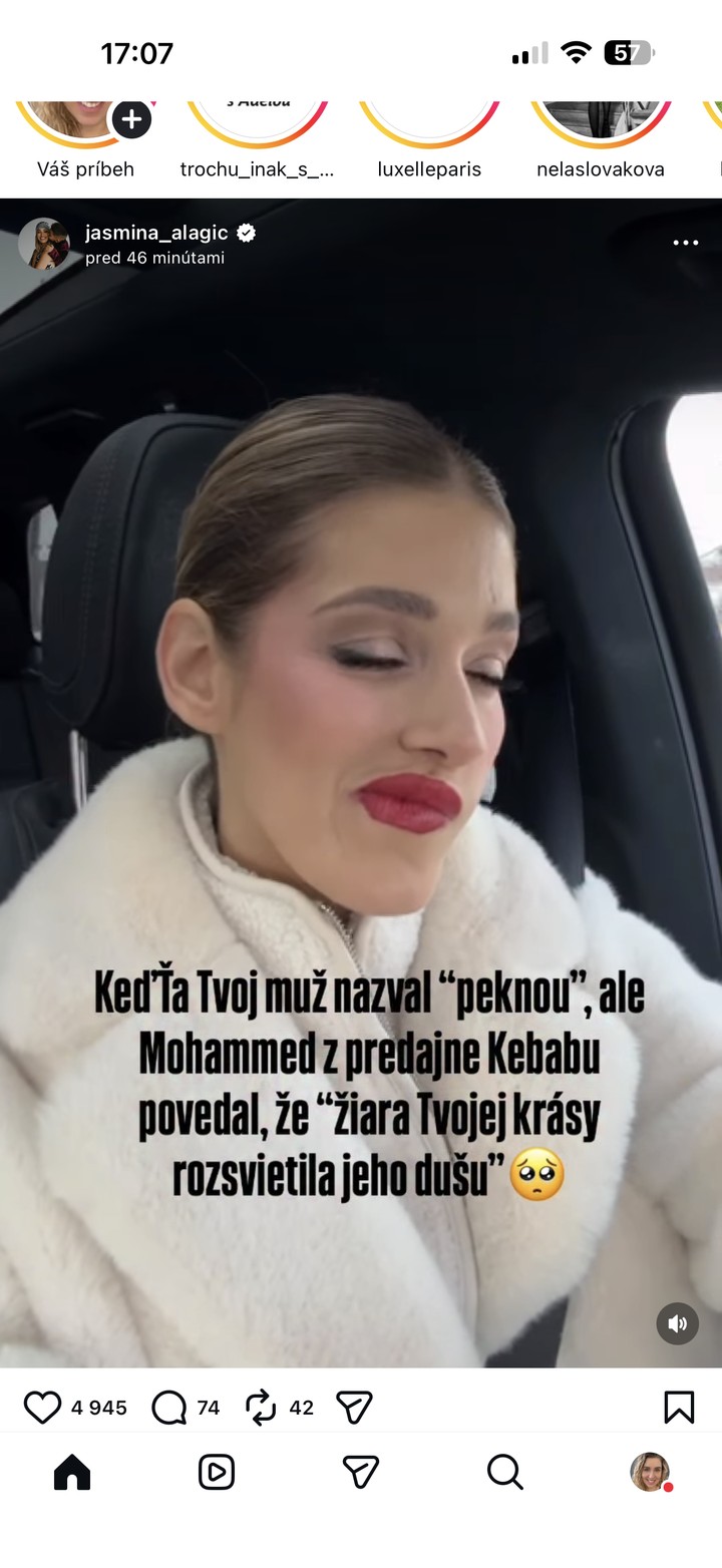 Jasmina Alagič, Rytmus, kompliment